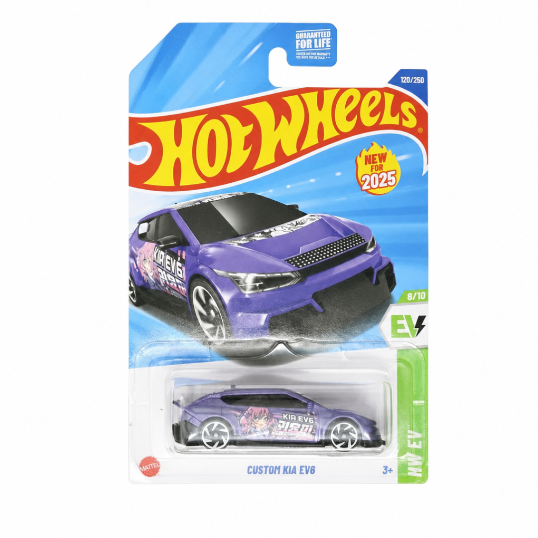 Custom Kia EV6 (Metalflake Lavender)