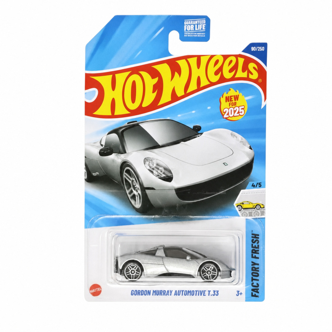 Gordon Murray Automotive T.33 (Metalflake Silver)