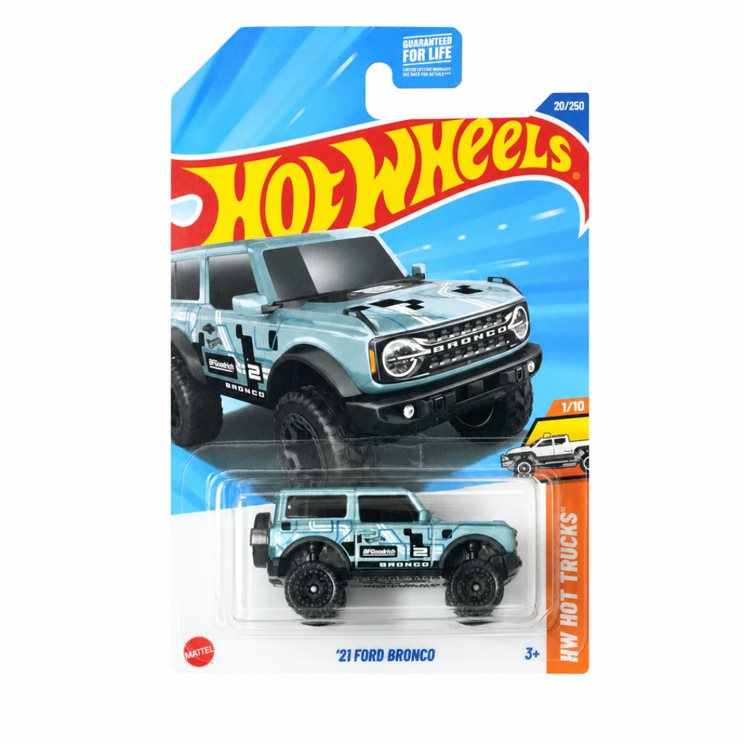 '21 Ford Bronco (Metalflake Light Blue)