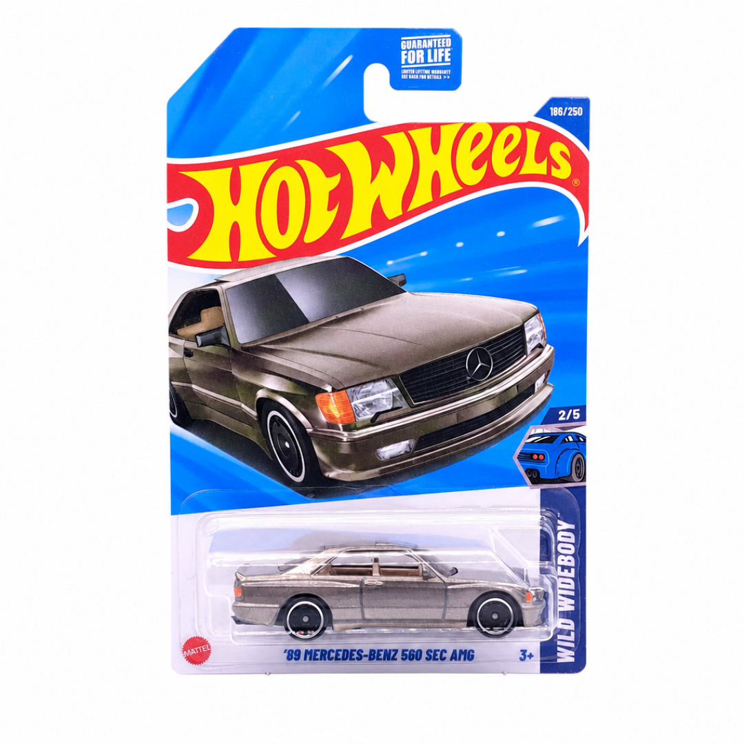 '89 Mercedes-Benz 560 SEC AMG (Pearl slate gray with multicolored metalflake)