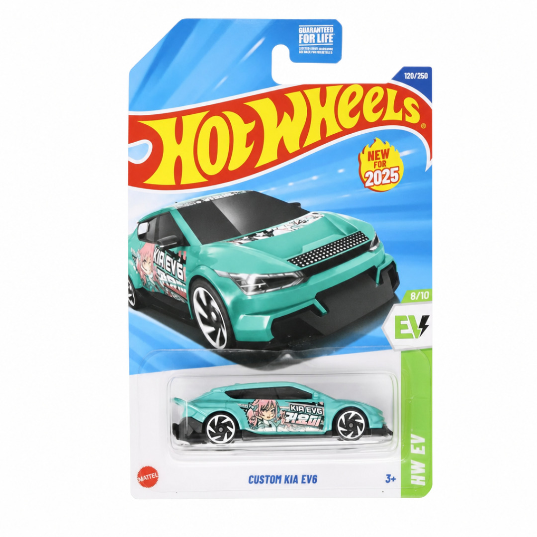 Custom Kia EV6 (Metalflake Teal)