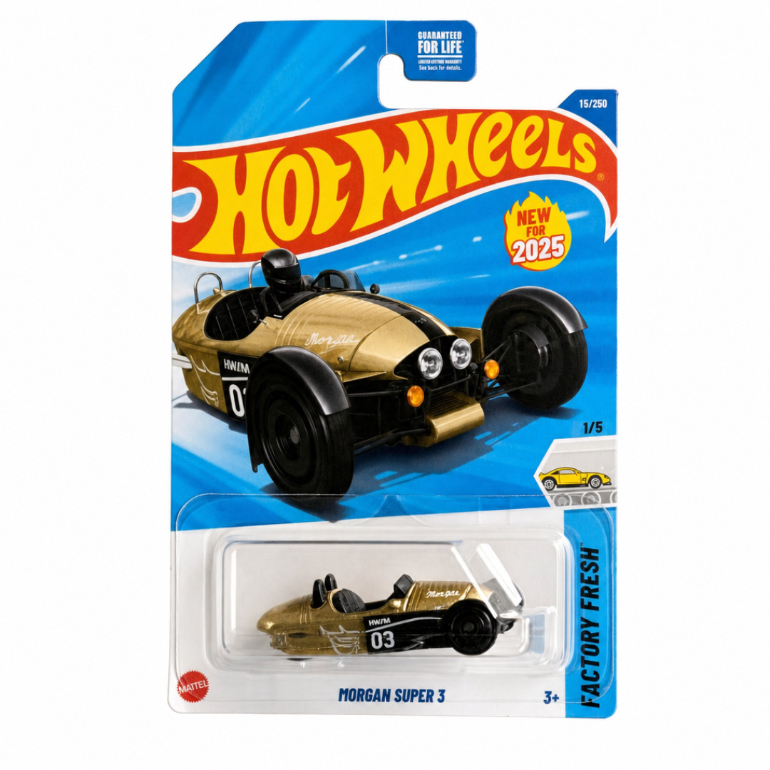 Morgan Super 3 (Metalflake Gold)