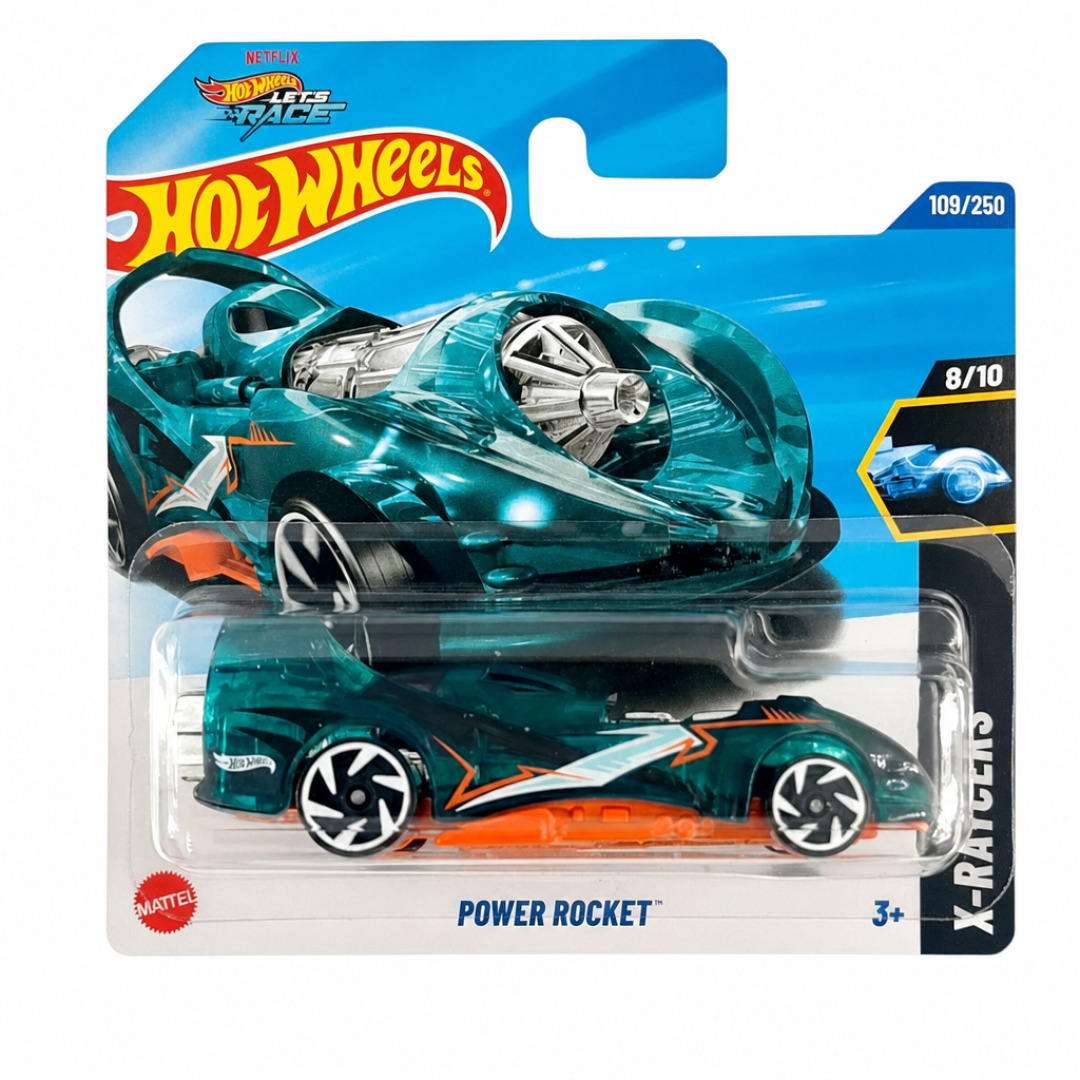 Power Rocket (Transparent Teal)