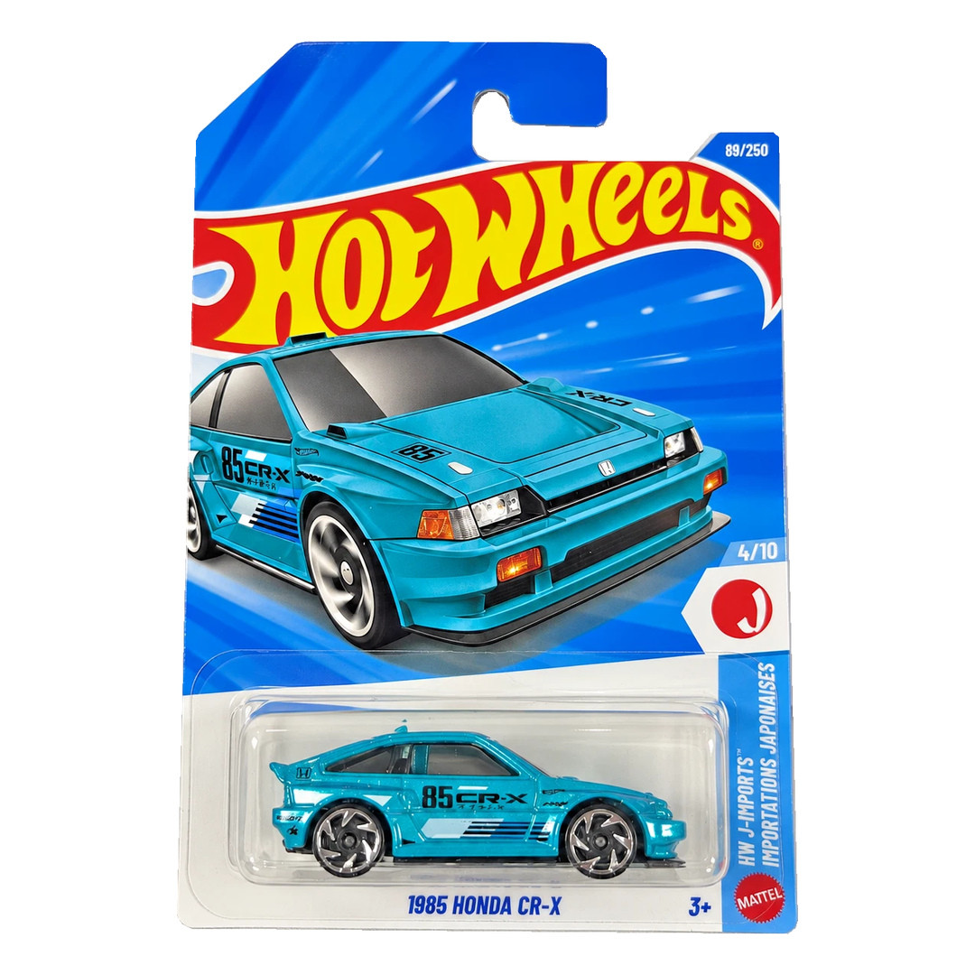 1985 Honda CR-X (Aqua)