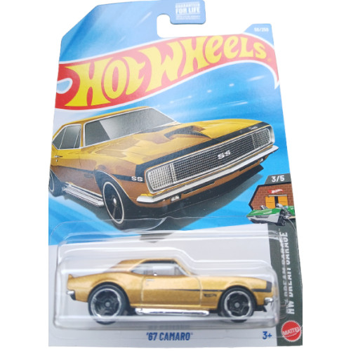 67 Camaro Metalflake Gold