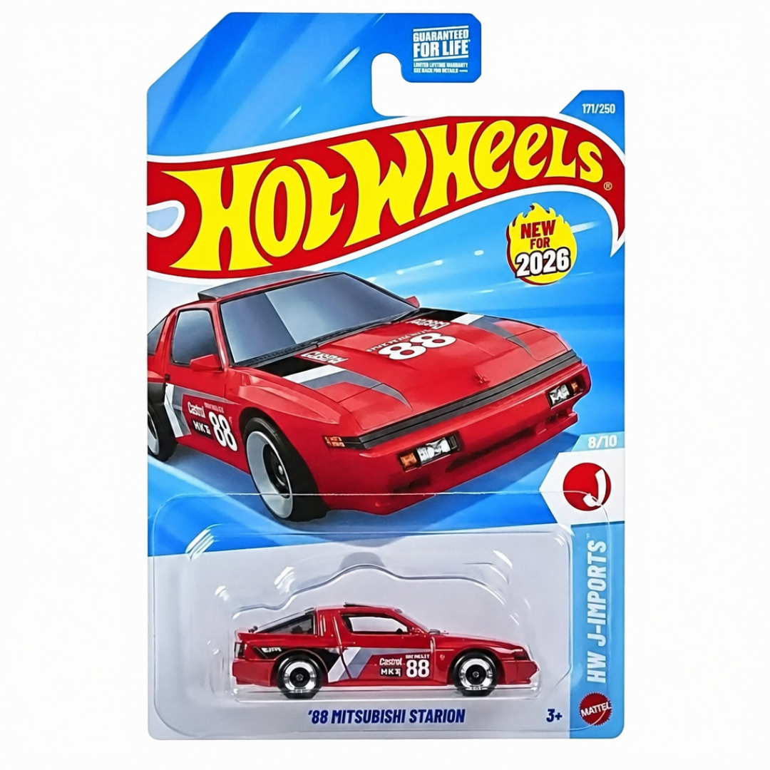 '88 Mitsubishi Starion (Red)