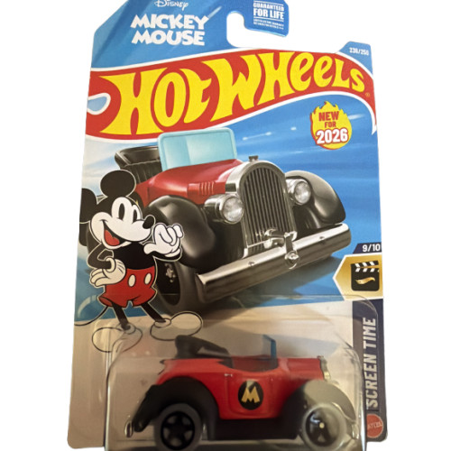 Mickey Mouse Car (Red)