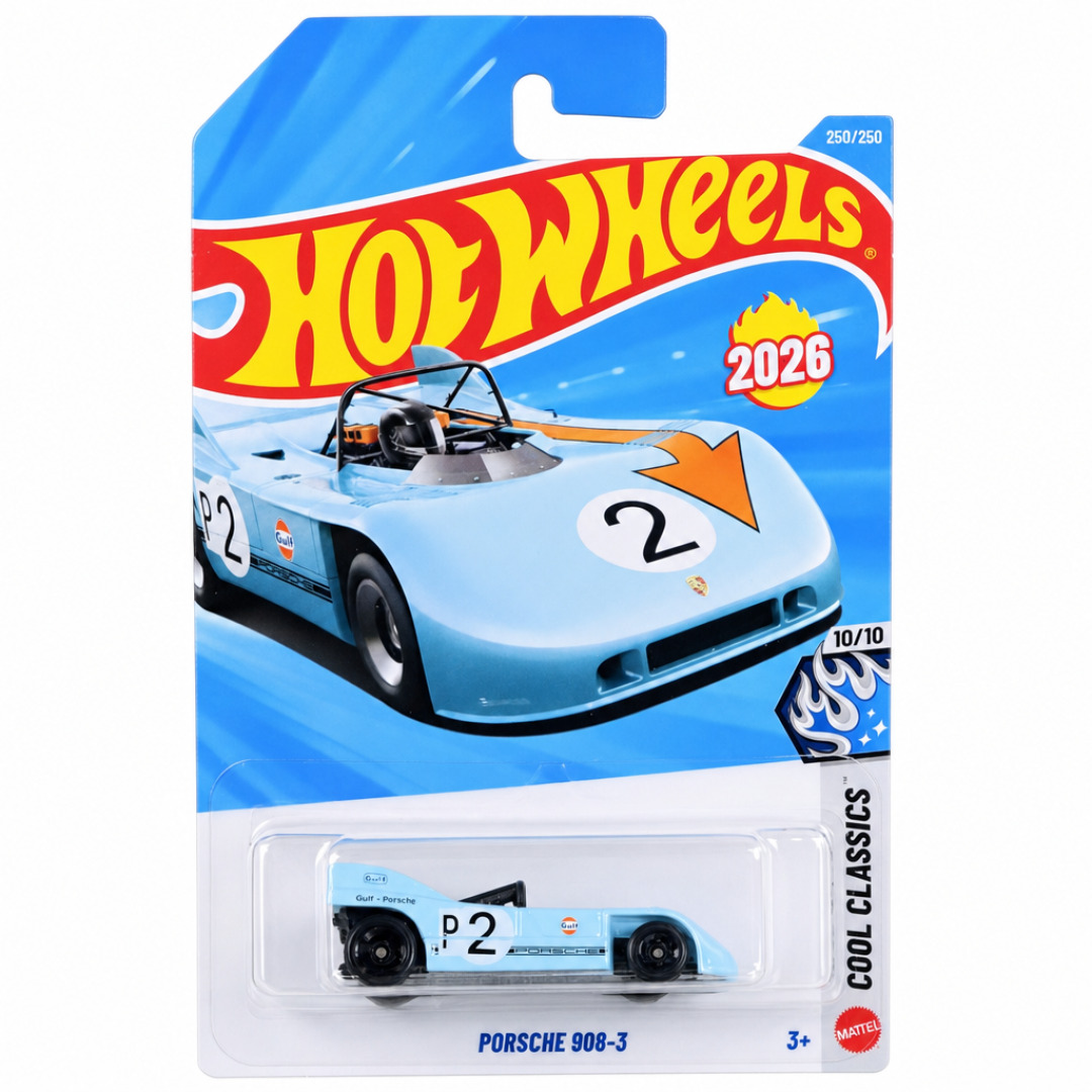 Porsche 908-3 (Gulf Racing Blue)