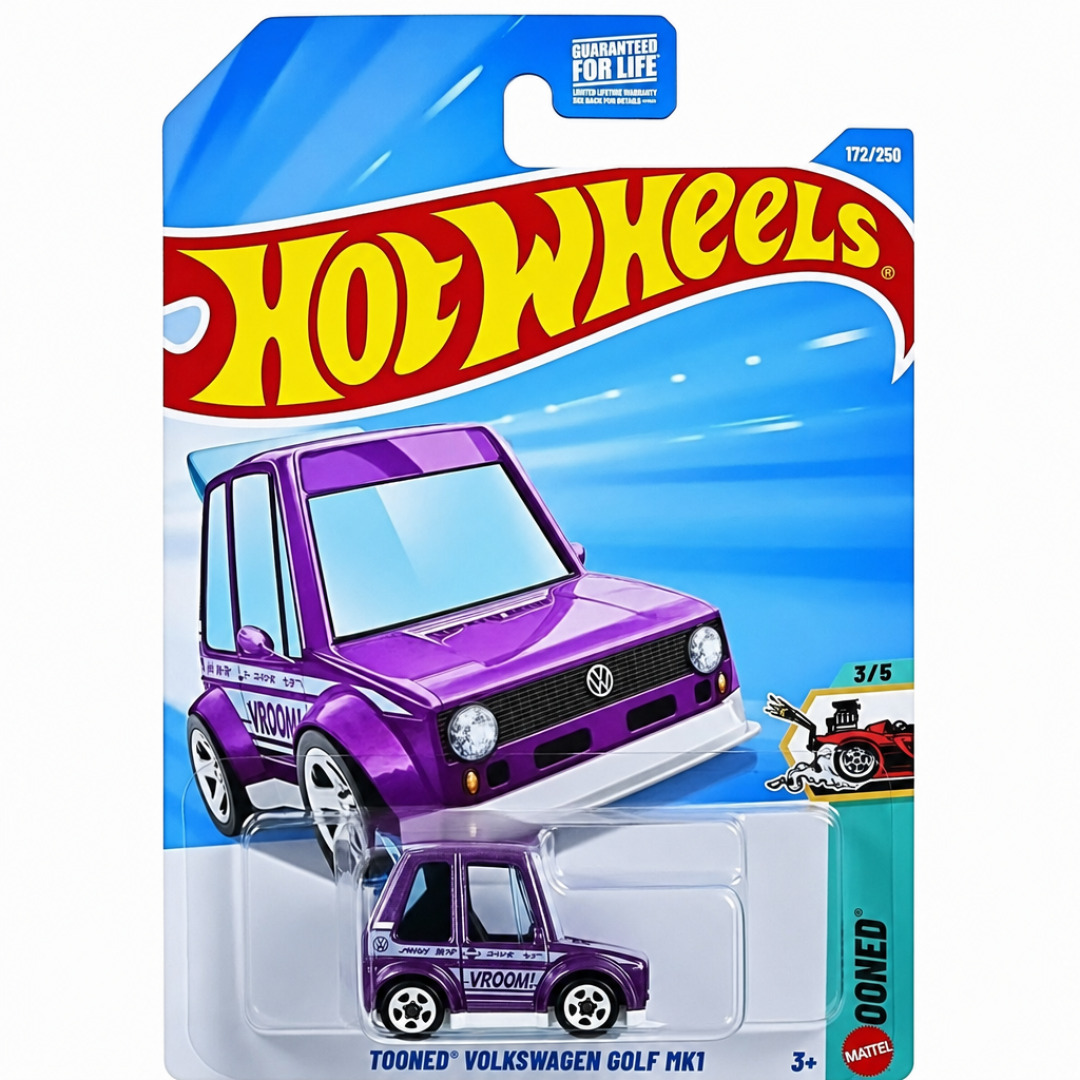 Tooned Volkswagen Golf Mk1 (Purple - Kroger)
