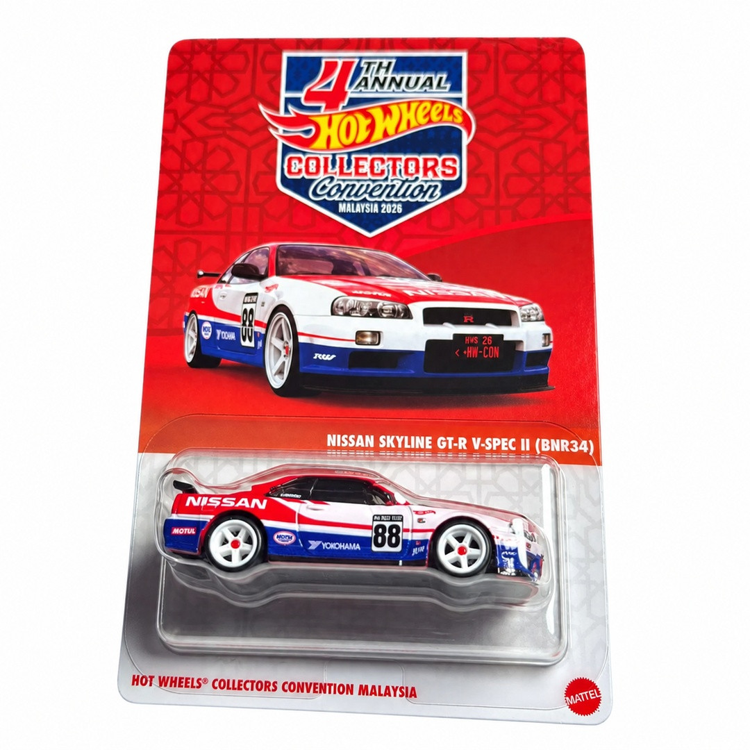 Nissan Skyline GT-R V-Spec II (BNR34) (Right Facing) – Hot Wheels Price Guide