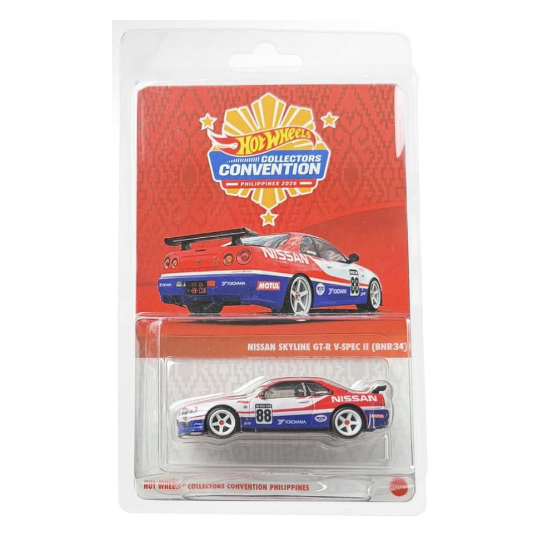 Nissan Skyline GT-R V-Spec II (BNR34) (Left Facing)