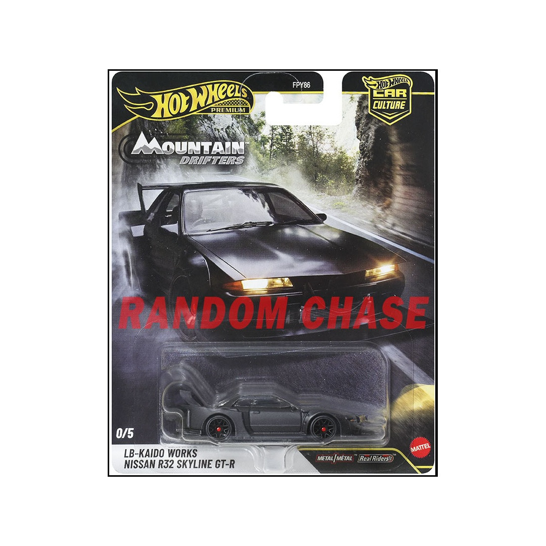 LB-Kaido Works Nissan R32 Skyline GT-R (Black) (Chase)