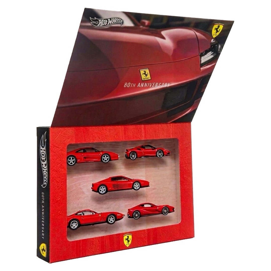 Ferrari 80th Anniversary 5-Car Box Set – Hot Wheels Price Guide