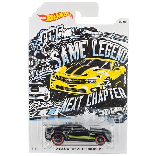 '12 Camaro ZL1 Concept (Black) – Hot Wheels Price Guide
