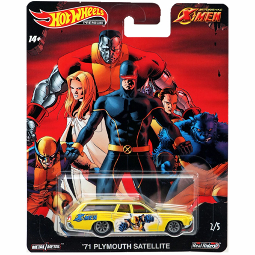 Hot Wheels Astonishing X-Men 71 Plymouth Satellite