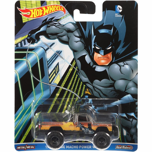 Hot Wheels Batman art by Ed McGuinness 1980 Dodge Macho Power Wagon