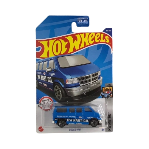 Hot Wheels Dodge Van (Blue)