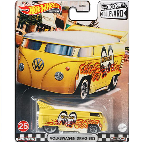 Hot Wheels Volkswagen Drag Bus (Moon Eyes)