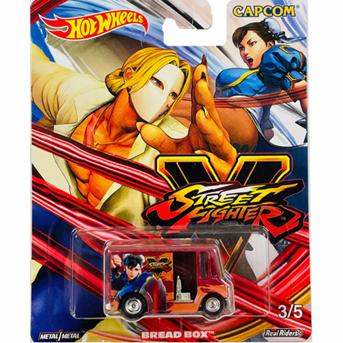 Hot Wheels Chun-Li vs Vega Bread Box