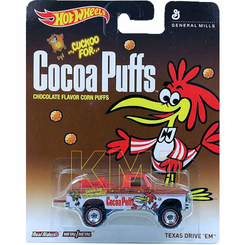 Hot Wheels Cocoa Puffs Texas Drive Em