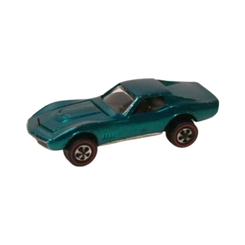 Custom Corvette (Spectraflame Aqua With Brown Interior) (US)