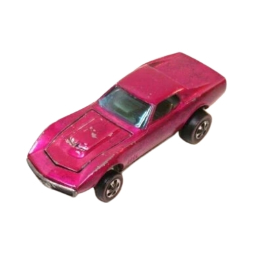 Custom Corvette (Spectraflame Creamy Pink With Brown Interior) (HK)