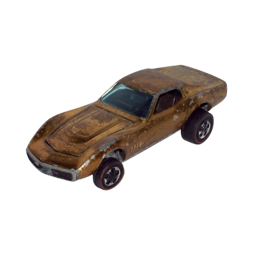 Custom Corvette (Spectraflame Gold With Brown Interior) (HK)