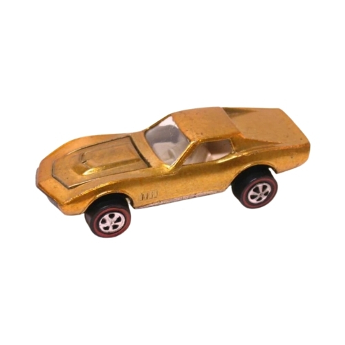 Custom Corvette (Spectraflame Gold With White Interior) (US)