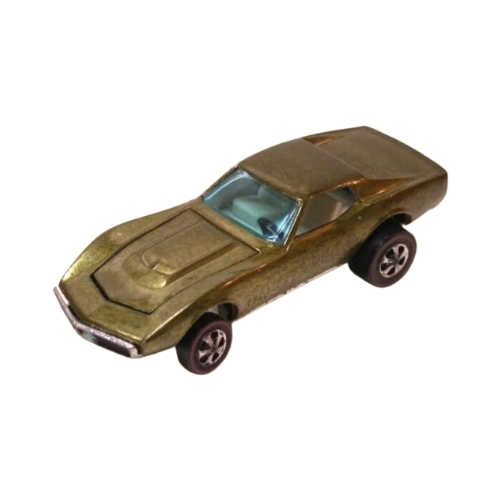 Custom Corvette (Spectraflame Olive With White Interior) (HK)