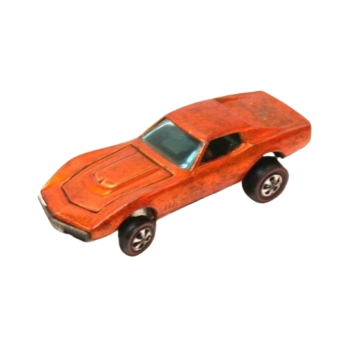 Custom Corvette (Spectraflame Orange With Brown Interior) (HK)