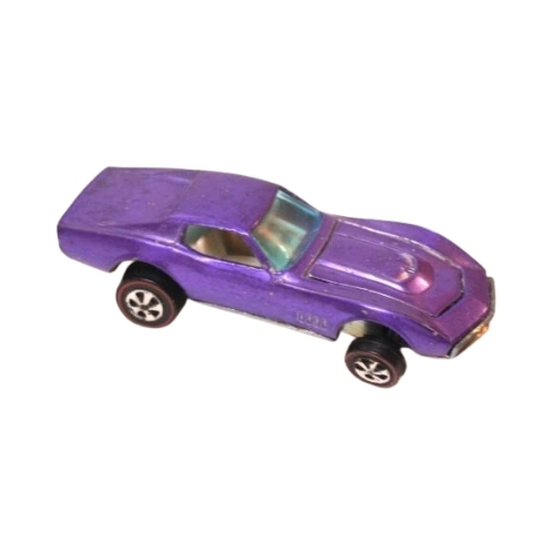 Custom Corvette (Spectraflame Purple With White Interior) (HK)