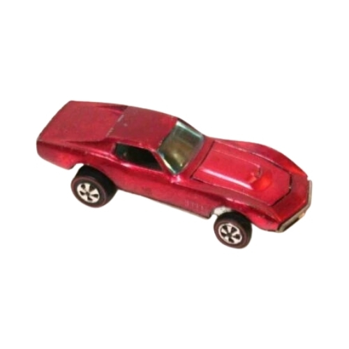 Custom Corvette (Spectraflame Red With Brown Interior) (HK)