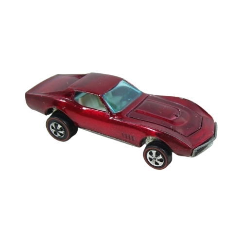 Custom Corvette (Spectraflame Red With White Interior) (HK)