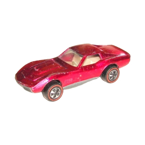 Custom Corvette (Spectraflame Rose With White Interior) (US)