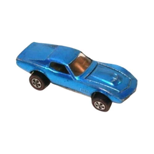 Custom Corvette (Spectraflame Windex Blue With Brown Interior) (US)