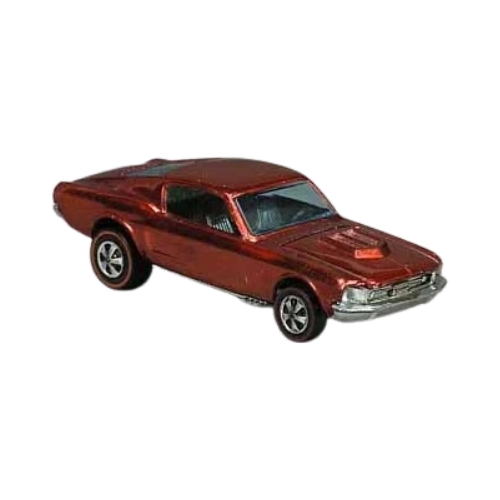 Custom Mustang (Spectraflame Red With Brown Interior) (HK)