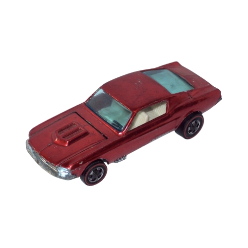 Custom Mustang (Spectraflame Red With White Interior) (HK)