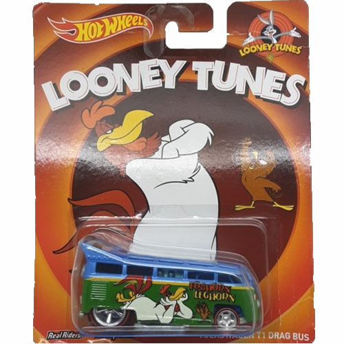 Hot Wheels Foghorn Leghorn Volkswagen T1 Drag Bus