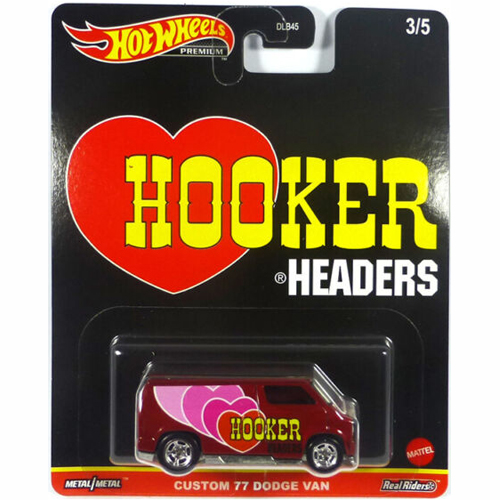 Hot Wheels Hooker Headers Custom 77 Dodge Van