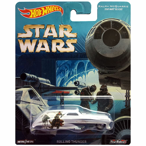 Hot Wheels Hoth Rebel Base Scene Rolling Thunder