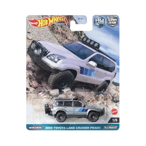 Hot Wheels 2005 Toyota Land Cruiser Prado (Metalflake Gray)