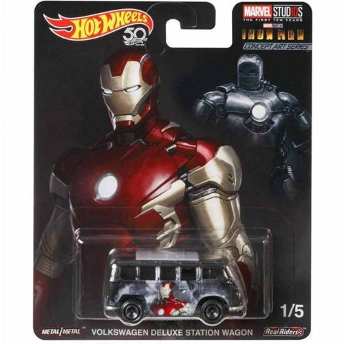 Hot Wheels Iron Man Volkswagen Deluxe Station Wagon