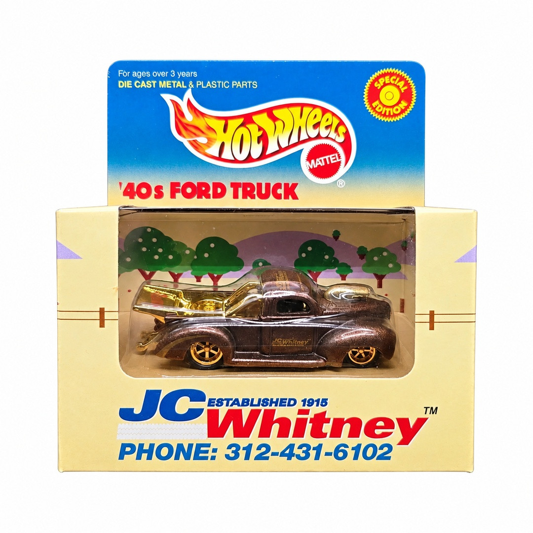 Hot Wheels JC Whitney Exclusives (1999) '40s Woodie (White) Price