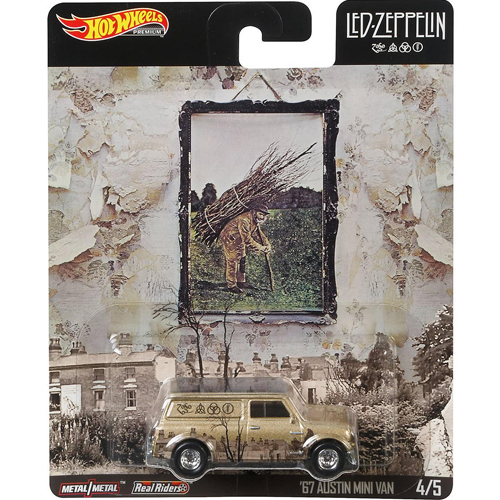 Hot Wheels Led Zeppelin IV 67 Austin Mini Van