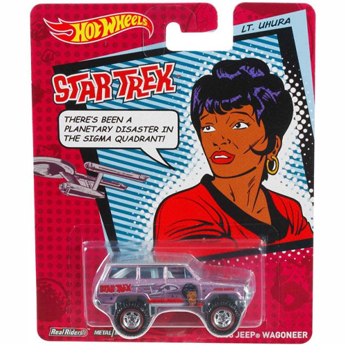 Hot Wheels Lieutenant Uhura 1988 Jeep Wagoneer