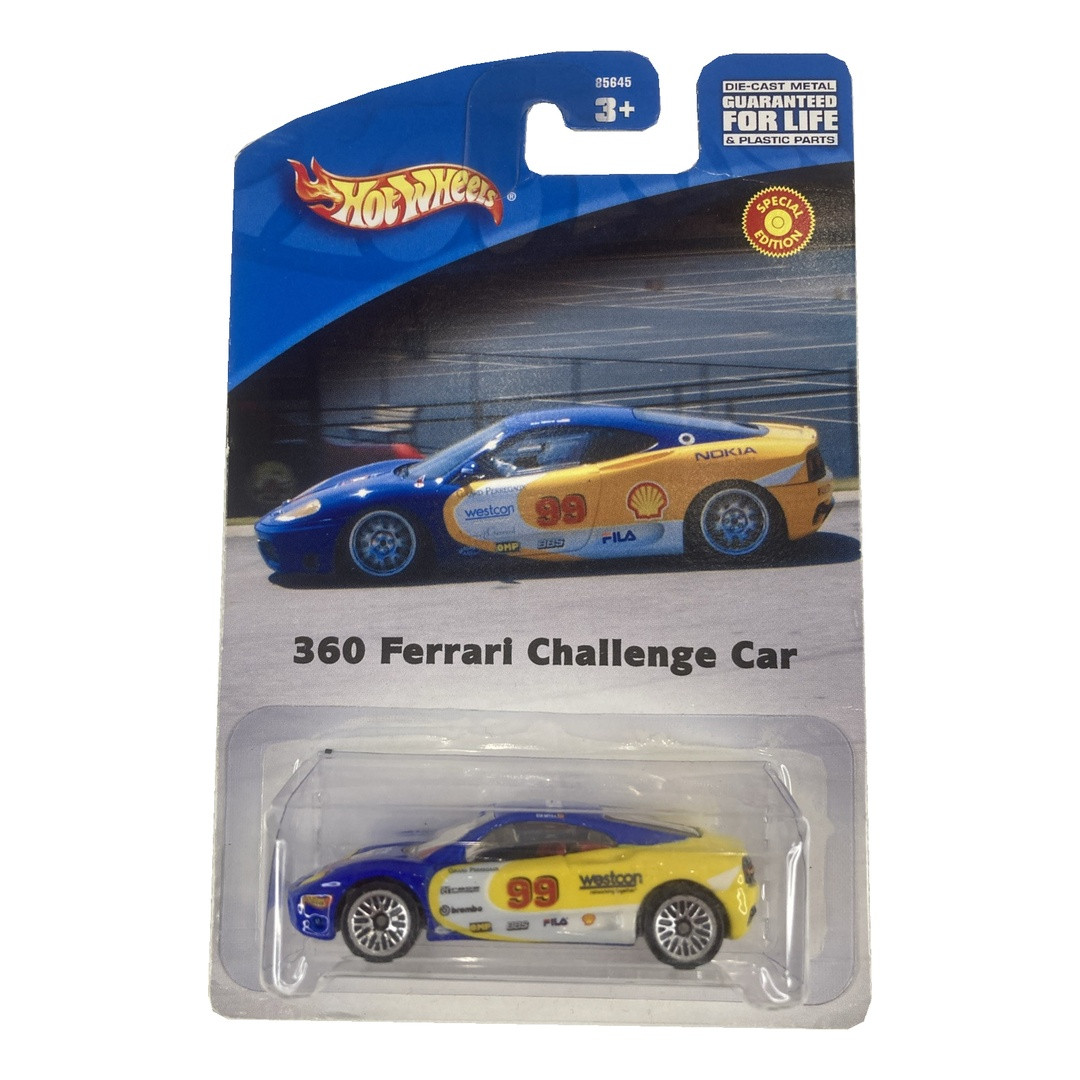 Hot Wheels Nokia / Westcon Promotion (2003) 360 Ferrari Challenge Car ...