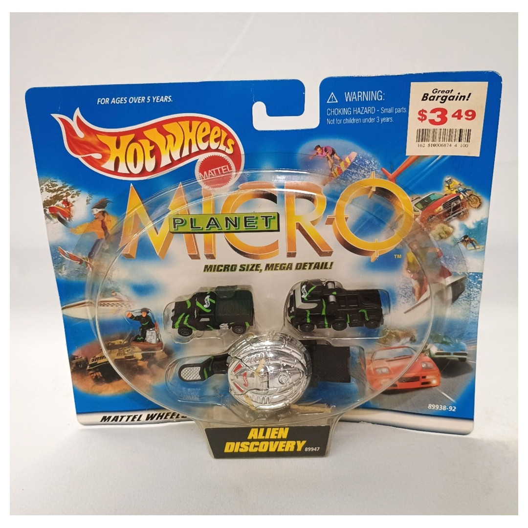 Hot Wheels Planet Micro Alien Discovery Utility Truck Price Guide