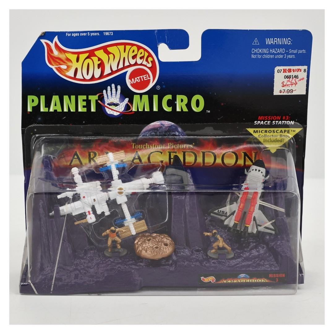 Hot Wheels Planet Micro Armageddon Mission 1 Shuttle Supply Rig Price Guide