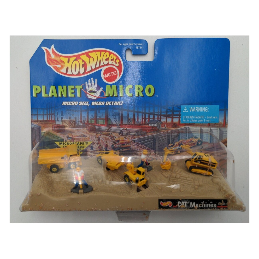 Cat Machine Top View Hot Wheels Planet Micro CAT Machines Series I Price Guide
