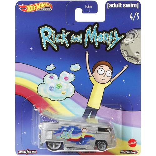 Hot Wheels Rick and Morty Volkswagen Drag Bus